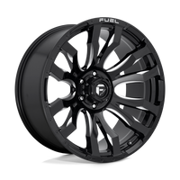 Fuel 1PC D673 BLITZ Gloss Black Milled wheel