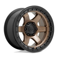 Fuel 1PC D751 BLOCK Matte Bronze W/ Black Ring wheel