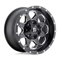 Fuel 1PC D534 BOOST Matte Black Milled wheel