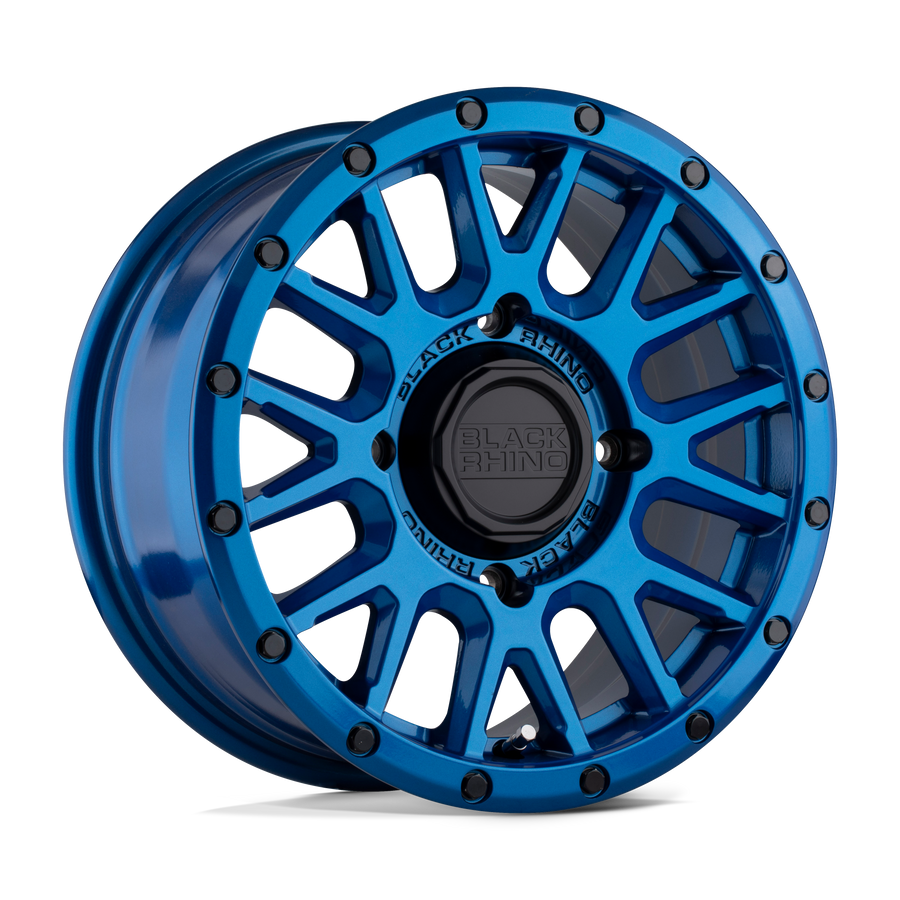 Black Rhino Hard Alloys - UTV LA PAZ UTV Blue W/ Black Bolts wheel