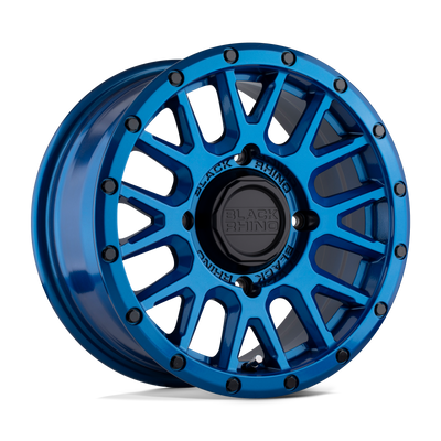 Black Rhino Hard Alloys - UTV LA PAZ UTV Blue W/ Black Bolts wheel