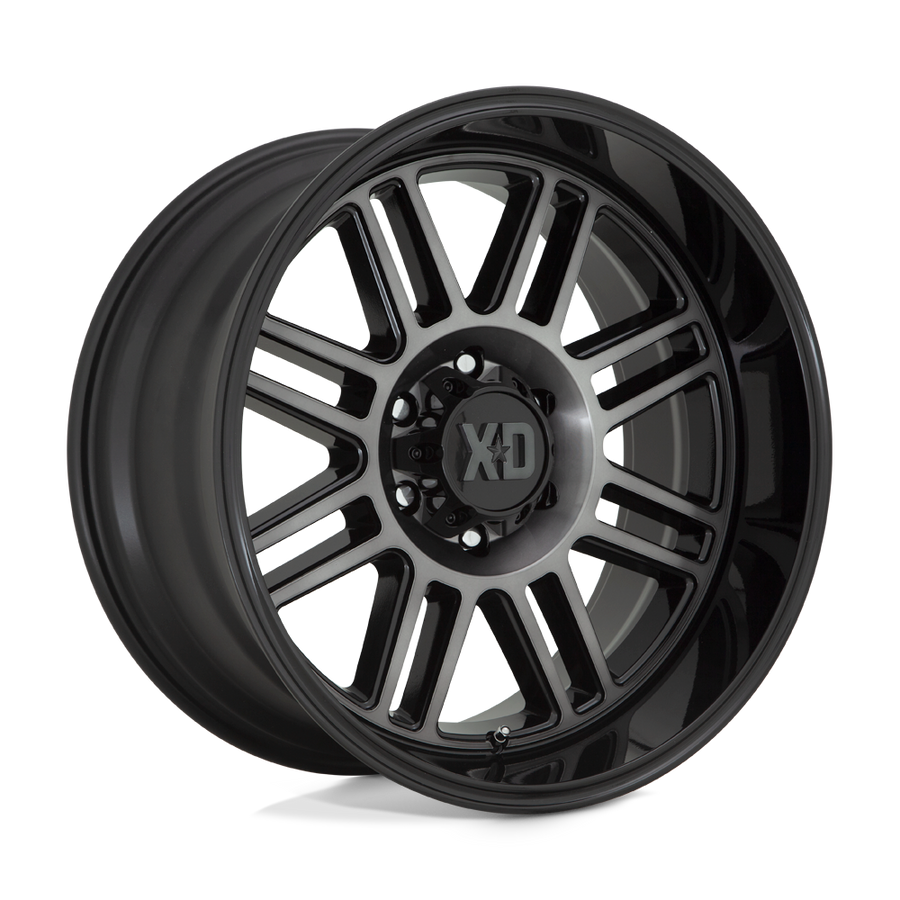 XD XD850 CAGE Gloss Black W/ Gray Tint wheel