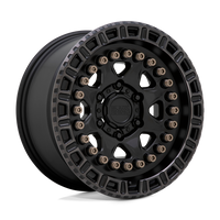 Black Rhino Hard Alloys CARBINE Matte Black W/ Mach Tint Ring wheel