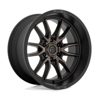 Fuel 1PC D762 CLASH Matte Black Double Dark Tint wheel