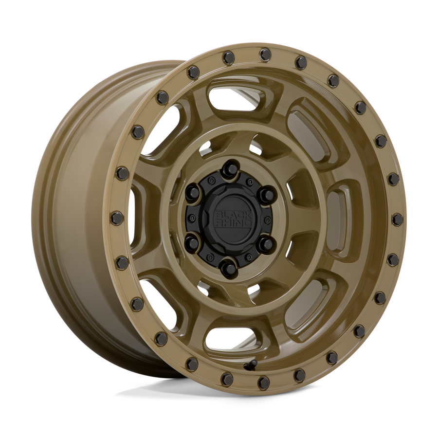 Black Rhino Hard Alloys CONVOY Gator Green wheel