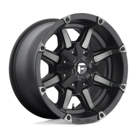 Fuel 1PC D556 COUPLER Matte Black Double Dark Tint wheel