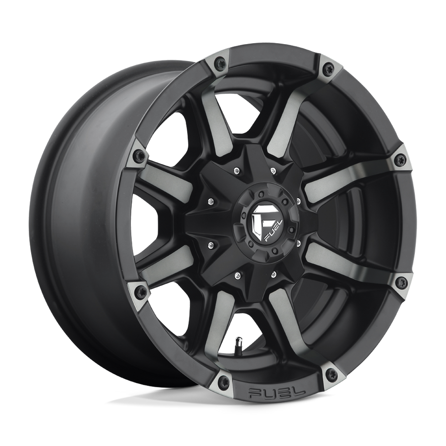 Fuel 1PC D556 COUPLER Matte Black Double Dark Tint wheel