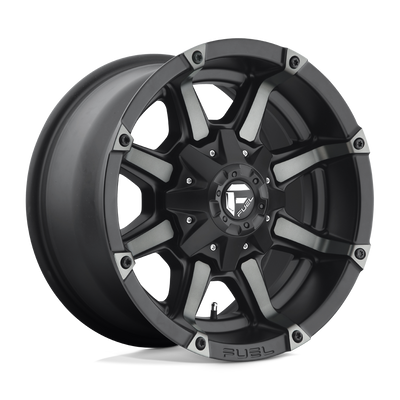 Fuel 1PC D556 COUPLER Matte Black Double Dark Tint wheel