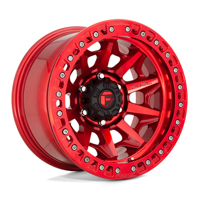 Fuel 1PC D113 COVERT BEADLOCK Candy Red wheel