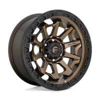 Fuel 1PC D696 COVERT Bronze Wheel/Black Ring wheel