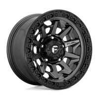 Fuel 1PC D716 COVERT Matte Gunmetal Black Bead Ring wheel