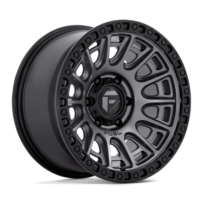Fuel 1PC D835 CYCLE Matte Gunmetal W/ Black Ring wheel