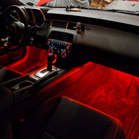 Ambient LED Lighting Flexible Strip Footwell Kit.
