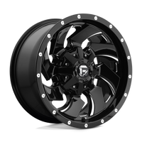 Fuel 1PC D574 CLEAVER Gloss Black Milled wheel