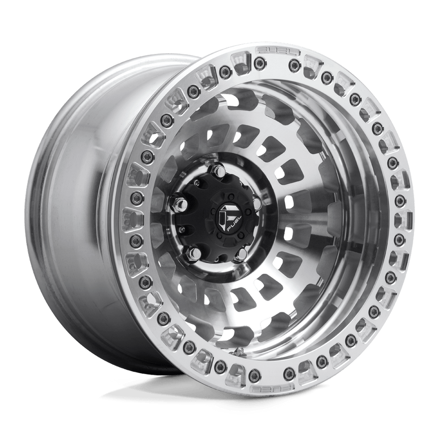 Fuel 1PC D102 ZEPHYR BEADLOCK Gloss Machined wheel