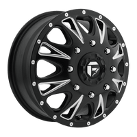 Fuel 1PC D513 THROTTLE Matte Black Milled wheel
