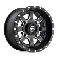 Fuel UTV D538 MAVERICK UTV Matte Black Milled wheel