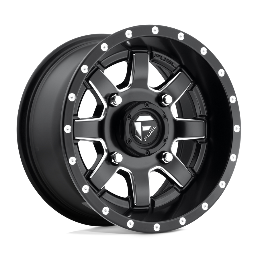 Fuel UTV D538 MAVERICK UTV Matte Black Milled wheel