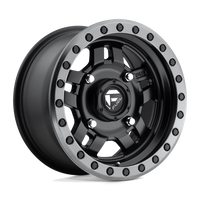 Fuel UTV D557 ANZA UTV Matte Black Gun Metal Ring wheel