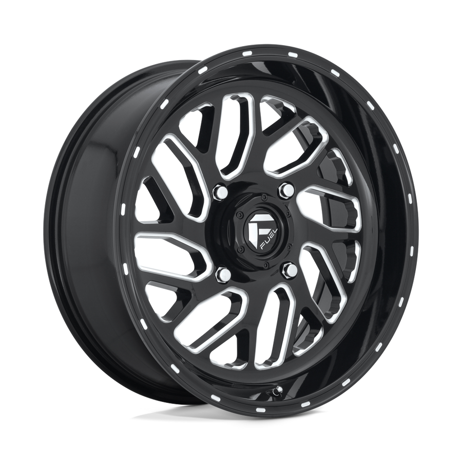 Fuel UTV D581 TRITON UTV Gloss Black Milled wheel