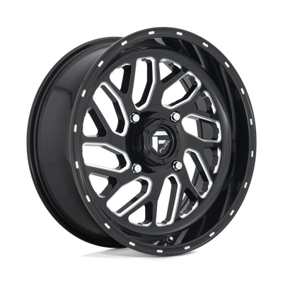 Fuel UTV D581 TRITON UTV Gloss Black Milled wheel