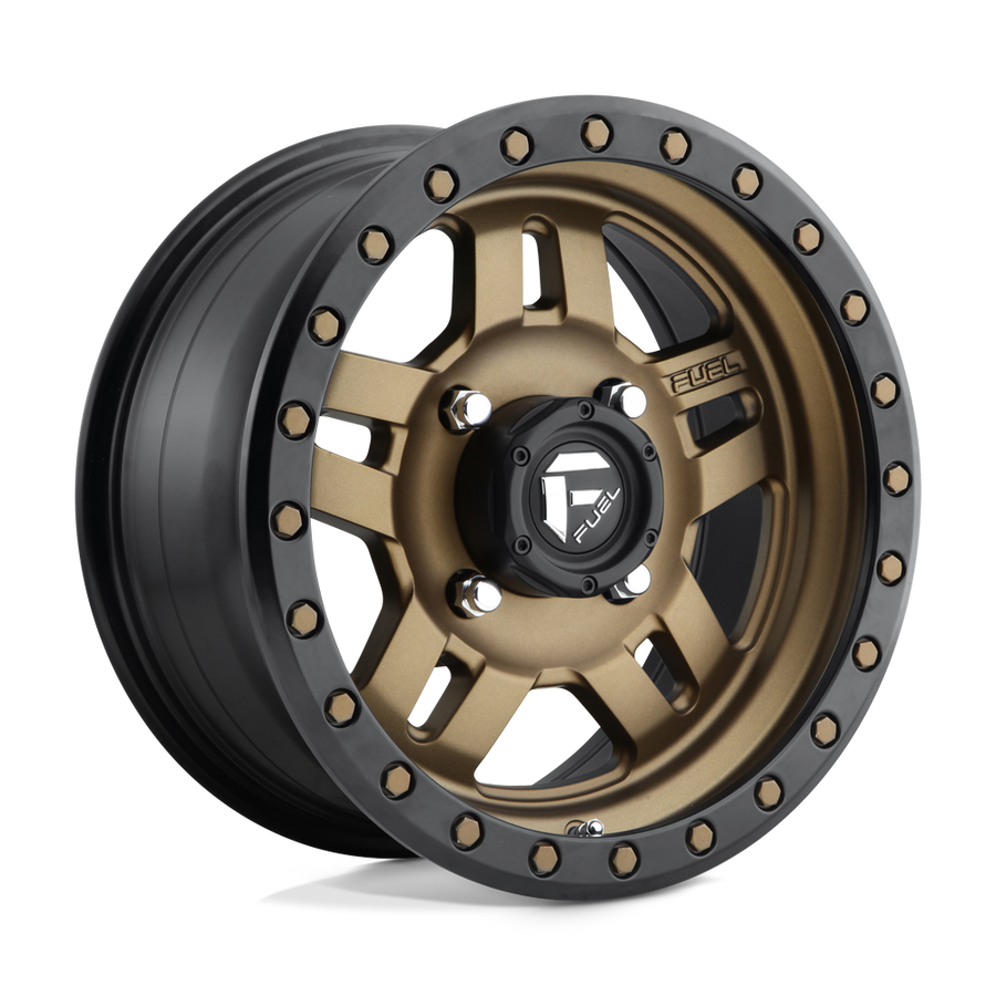 Fuel UTV D583 ANZA UTV Matte Bronze Black Bead Ring wheel