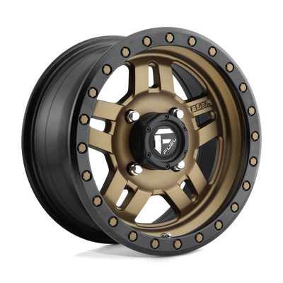 Fuel UTV D583 ANZA UTV Matte Bronze Black Bead Ring wheel