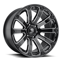 Fuel 1PC D598 DIESEL Gloss Black Milled wheel