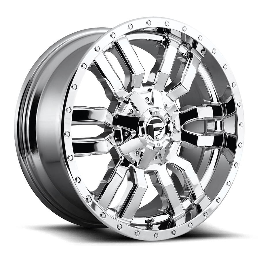 Fuel 1PC D631 SLEDGE Chrome wheel
