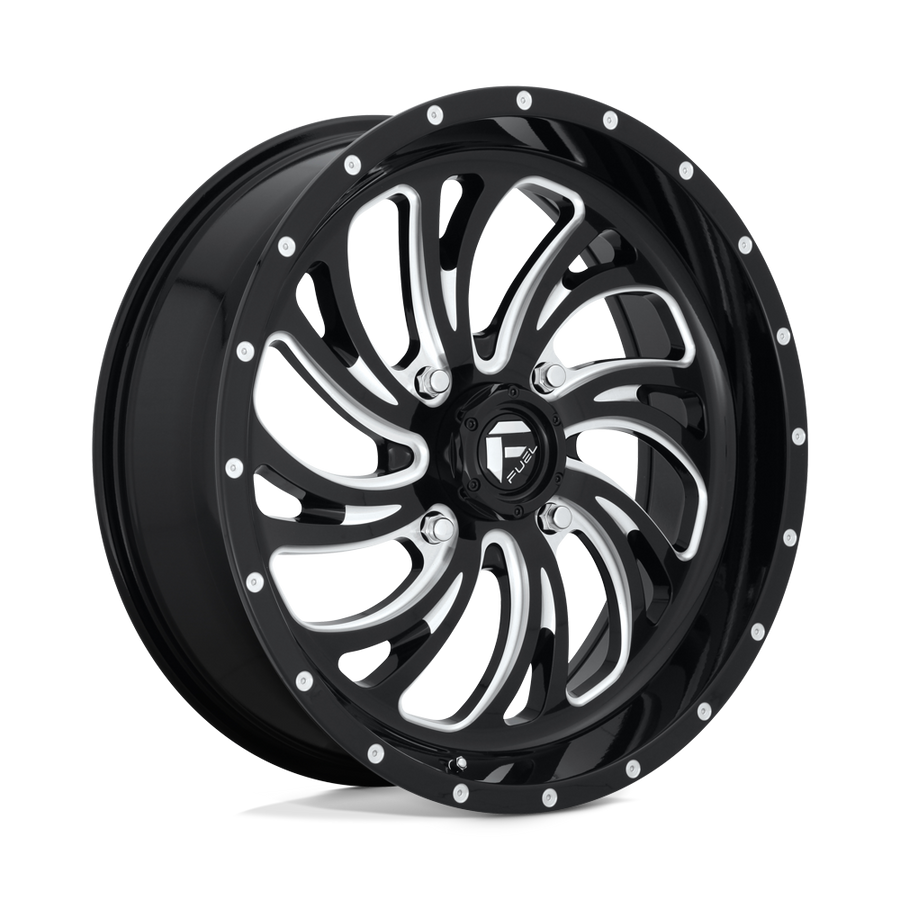 Fuel UTV D641 KOMPRESSOR UTV Gloss Black Milled wheel