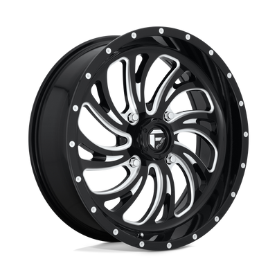 Fuel UTV D641 KOMPRESSOR UTV Gloss Black Milled wheel