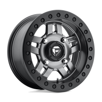 Fuel UTV D918 ANZA UTV BEADLOCK Matte Gunmetal wheel