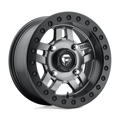 Fuel UTV D918 ANZA UTV BEADLOCK Matte Gunmetal wheel
