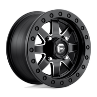 Fuel UTV D938 MAVERICK UTV BEADLOCK Matte Black Milled wheel