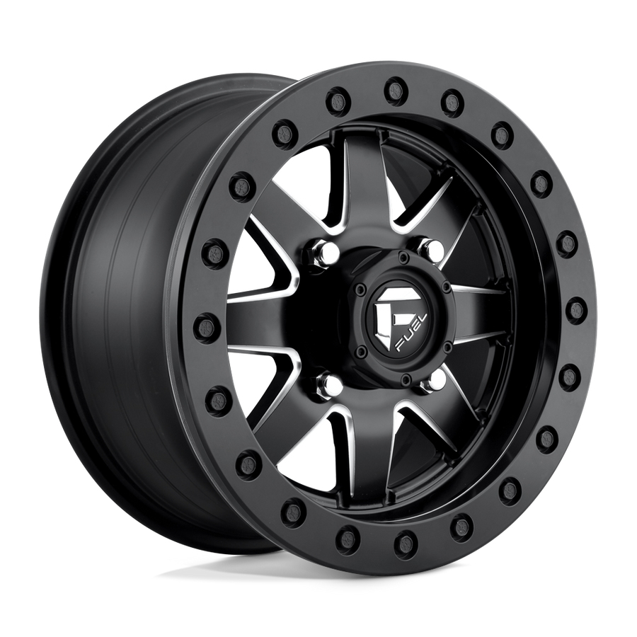 Fuel UTV D938 MAVERICK UTV BEADLOCK Matte Black Milled wheel