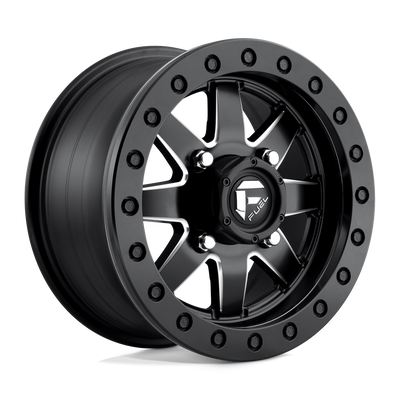Fuel UTV D938 MAVERICK UTV BEADLOCK Matte Black Milled wheel