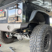 Gauntlet Series Rear Bumper for Jeep JK Wrangler (2007-2018)