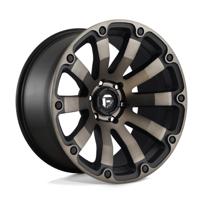 Fuel 1PC D636 DIESEL Matte Black Double Dark Tint wheel