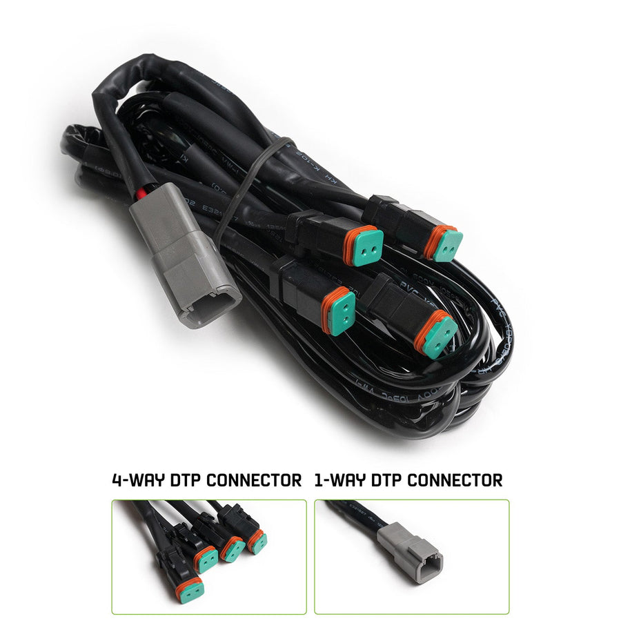 4-Way 1-DTP to 4-DTP Plug Harness