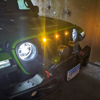 Pre-Runner Style LED Grill Light Kit for Jeep Gladiator JT
