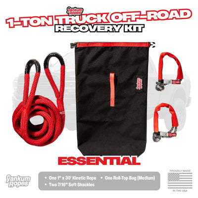 YANKEM ROPES (1-Ton) Diesel Truck Off-Road Recovery Kit (ESSENTIALS)