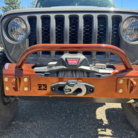 Gauntlet Front Bumper w/Bull Bar Tube for Jeep JL/JT  (2018+)
