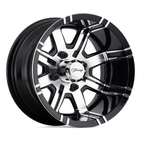 Fairway Alloys FA119 AGGRESSOR UTV Machined Gloss Black wheel