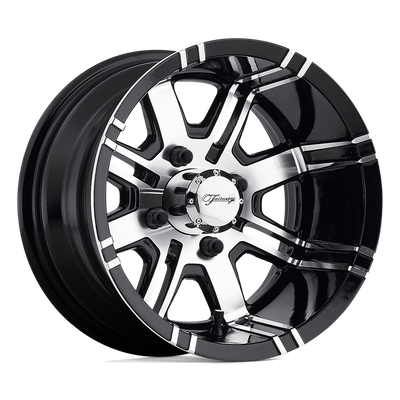 Fairway Alloys FA119 AGGRESSOR UTV Machined Gloss Black wheel