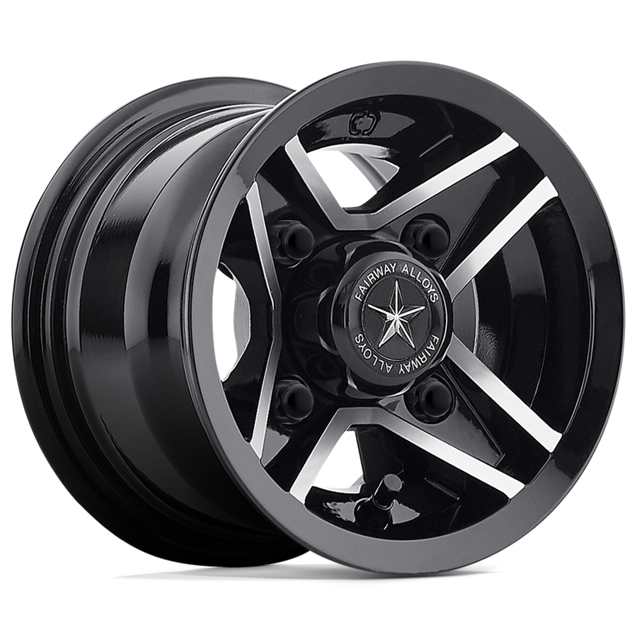 Fairway Alloys FA127 DIVOT UTV Gloss Black Machined wheel