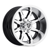 Fairway Alloys FA141 SHIFT UTV Machined Gloss Black wheel
