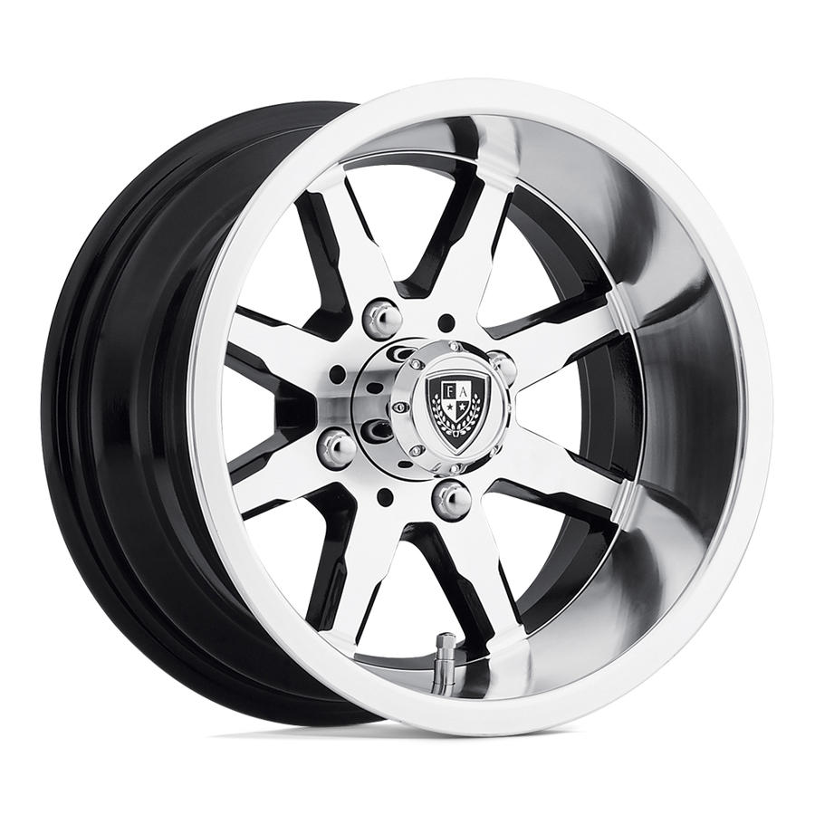 Fairway Alloys FA141 SHIFT UTV Machined Gloss Black wheel