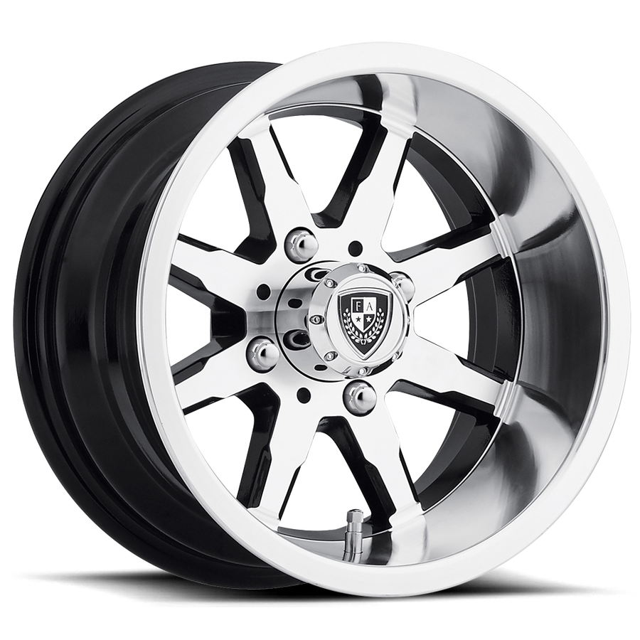Fairway Alloys FA142 SHIFT UTV Machined Gloss Black wheel