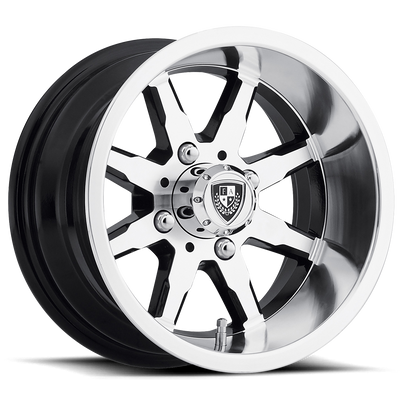 Fairway Alloys FA142 SHIFT UTV Machined Gloss Black wheel