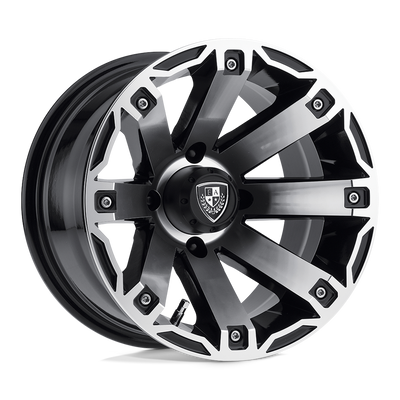 Fairway Alloys FA143 RAGE UTV Machined Gloss Black wheel
